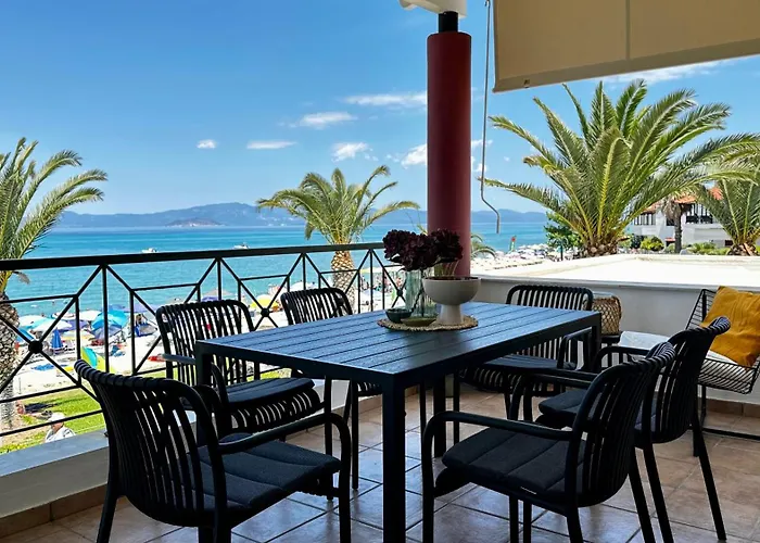 Seafront Maisonette Hébergement de vacances Pefkochori